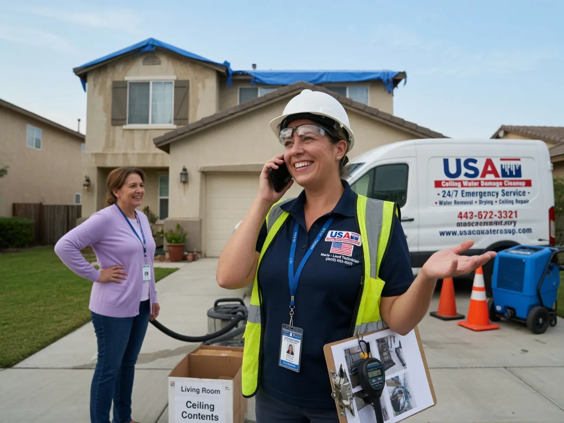 Ceiling Water Damage Restoration Little York, IL FAQs