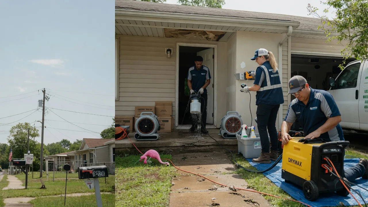 Storm Damage Water Removal in Little York, IL near me